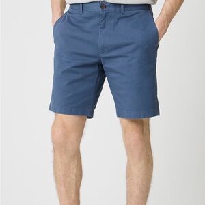 J. Crew Men's Navy Flat Front Shorts NWT